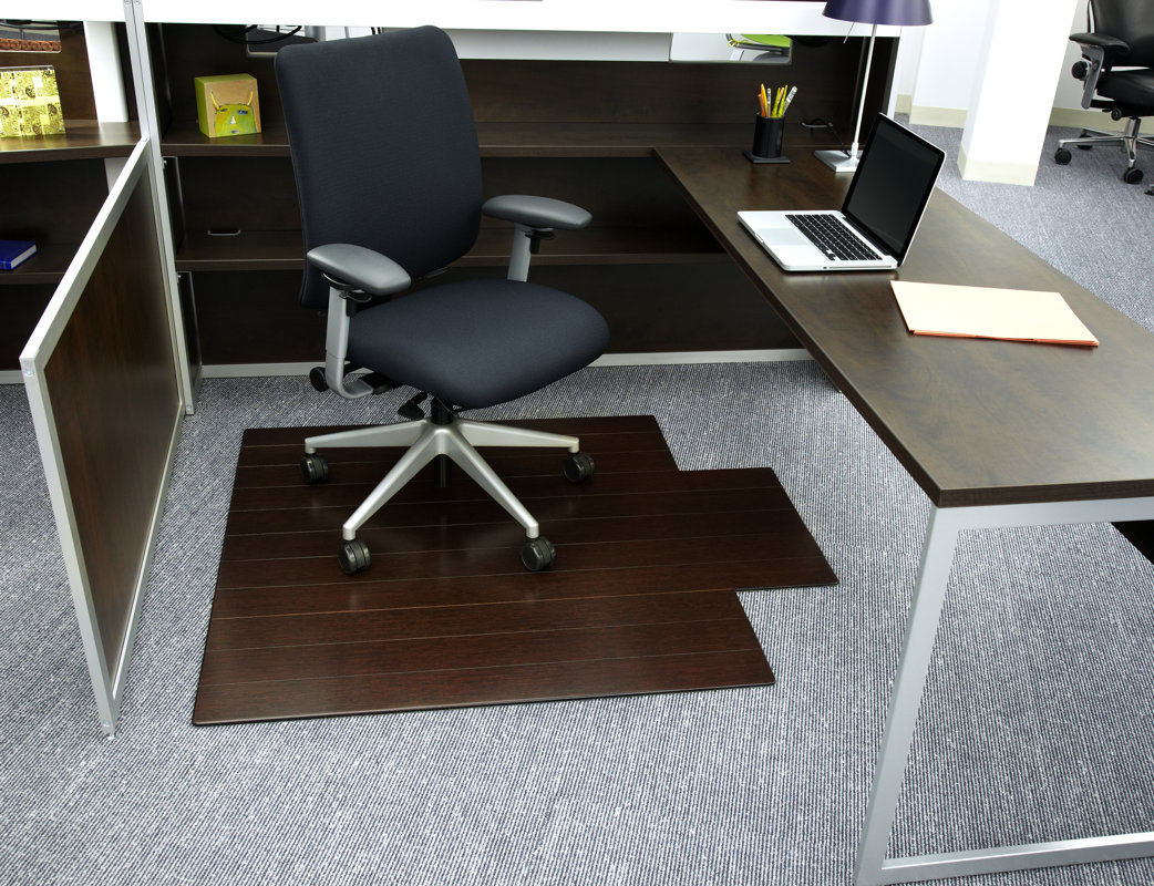 Small Office Chair Mat / Desk Floor Mat for Carpet Advantages and Types Even in the smallest